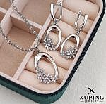 گردنبند قاب گل