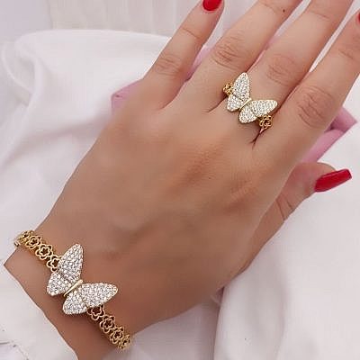 ست دستبند انگشتر 